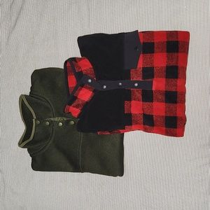 2 Eddie Bauer Fleeces